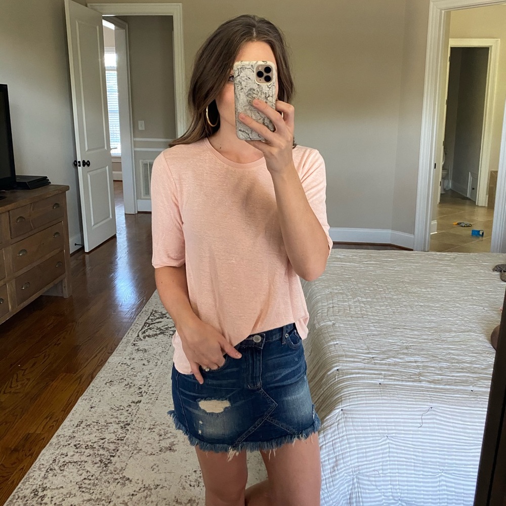Express Denim Skirt